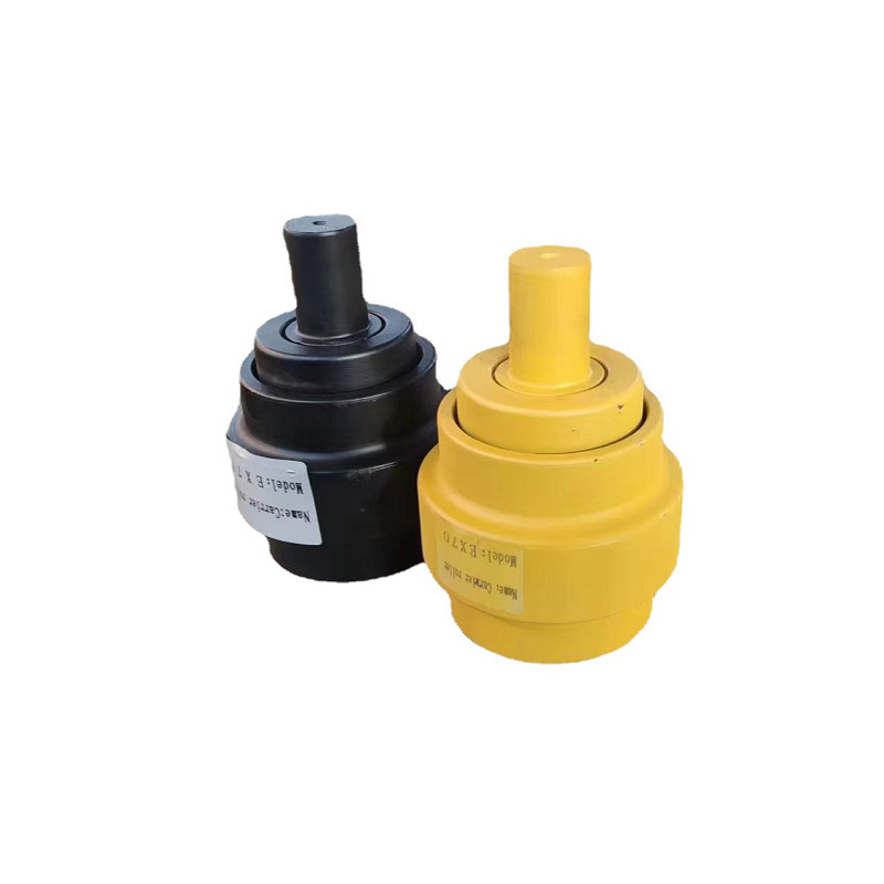 Rubber Alloy Steel Double Track Rollers Assembly Track Bottom Roller E200b Pc200 D6r Ihi Dozer