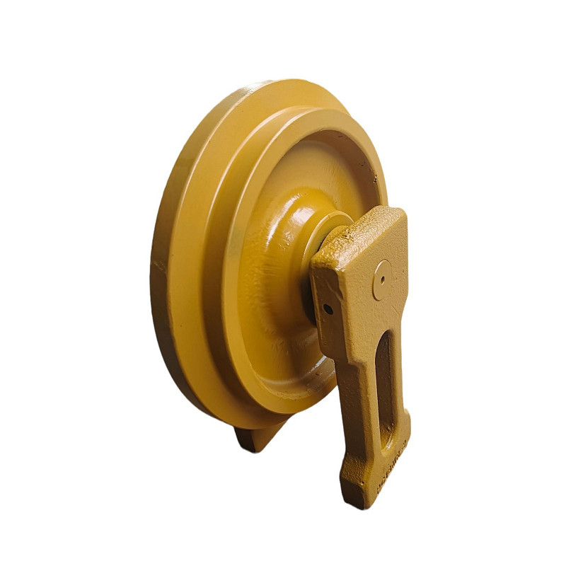 Mini Excavator Front Idler Assy for Hanix SB550 Undercarriage Crawler Track Spare Parts Bottom Roller Available