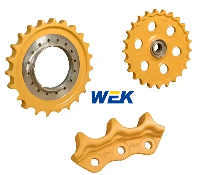 Heavy Dozer Idler and dozer sprocket D7g Sprocket Wheel Segment for Mini Excavator E200b Pc220 Pc200-6 D9l